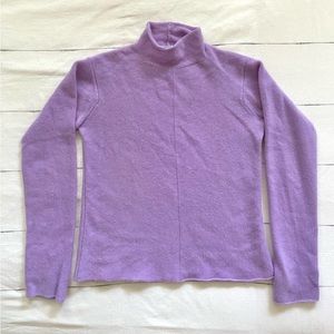 Neiman Women’s Purple Sweater 100% Cashmere - Size M